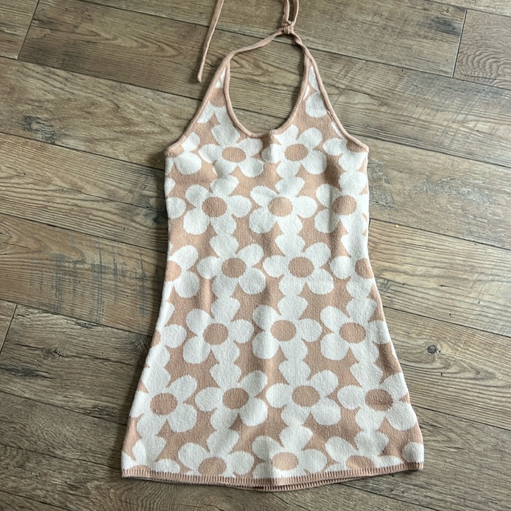 Pink Lili daisies dress